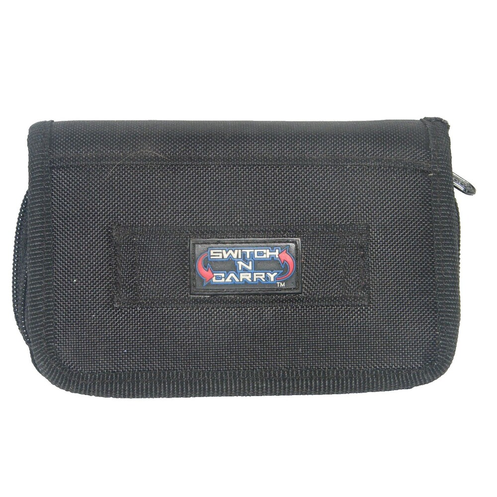 Nintendo DS Black Switch N Carry Closure Pouch Game Cartridge Case